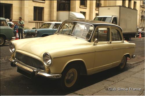 Simca P 60 et
		Versailles