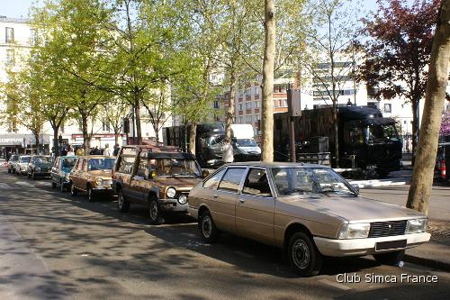 Simca
		1307 S, Rancho et Simca 1100