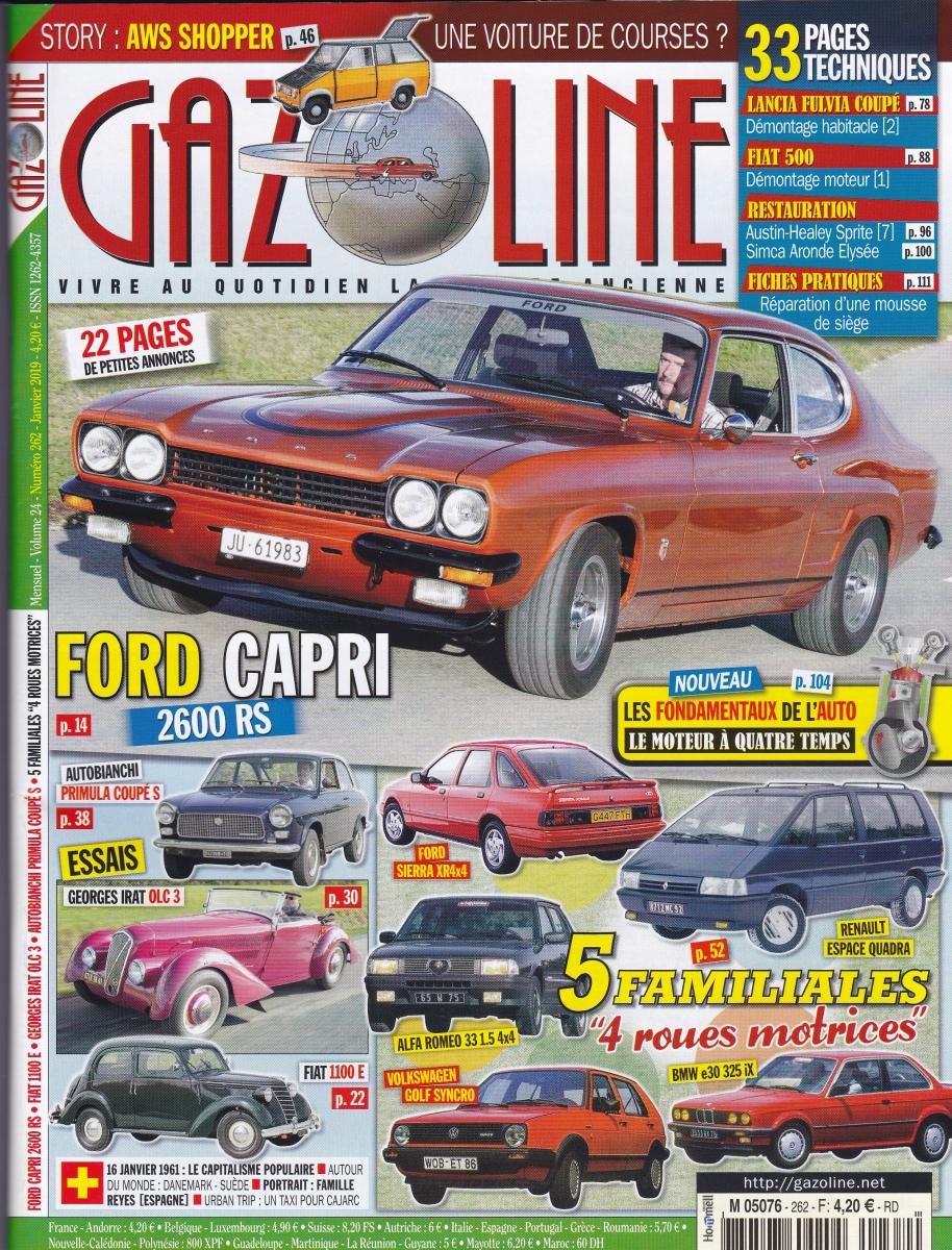 Revue gazoline n°262