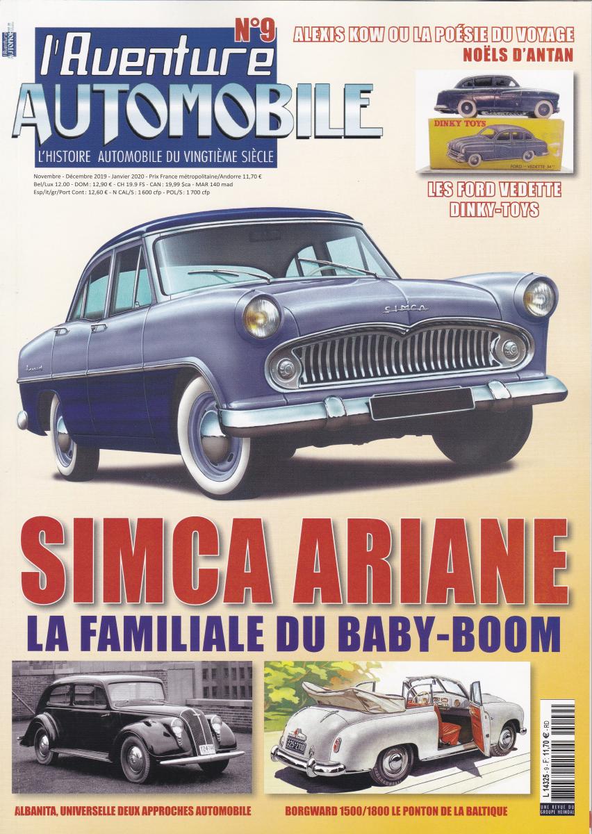 l'aventure Automobile n°9 l'Ariane