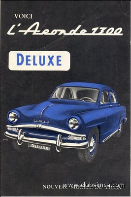 Simca Aronde 1956