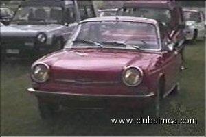 Simca 1000 Coupé Bertone