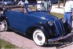 Simca 8 cabriolet