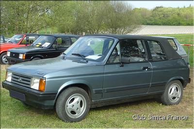 Talbot Samba cabriolet
