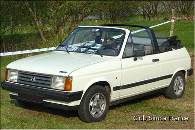 Talbot Samba cabriolet